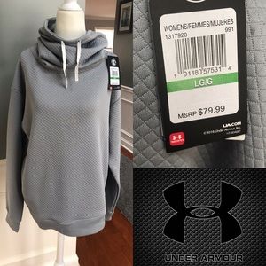 under armour cowl neck sweatshirt